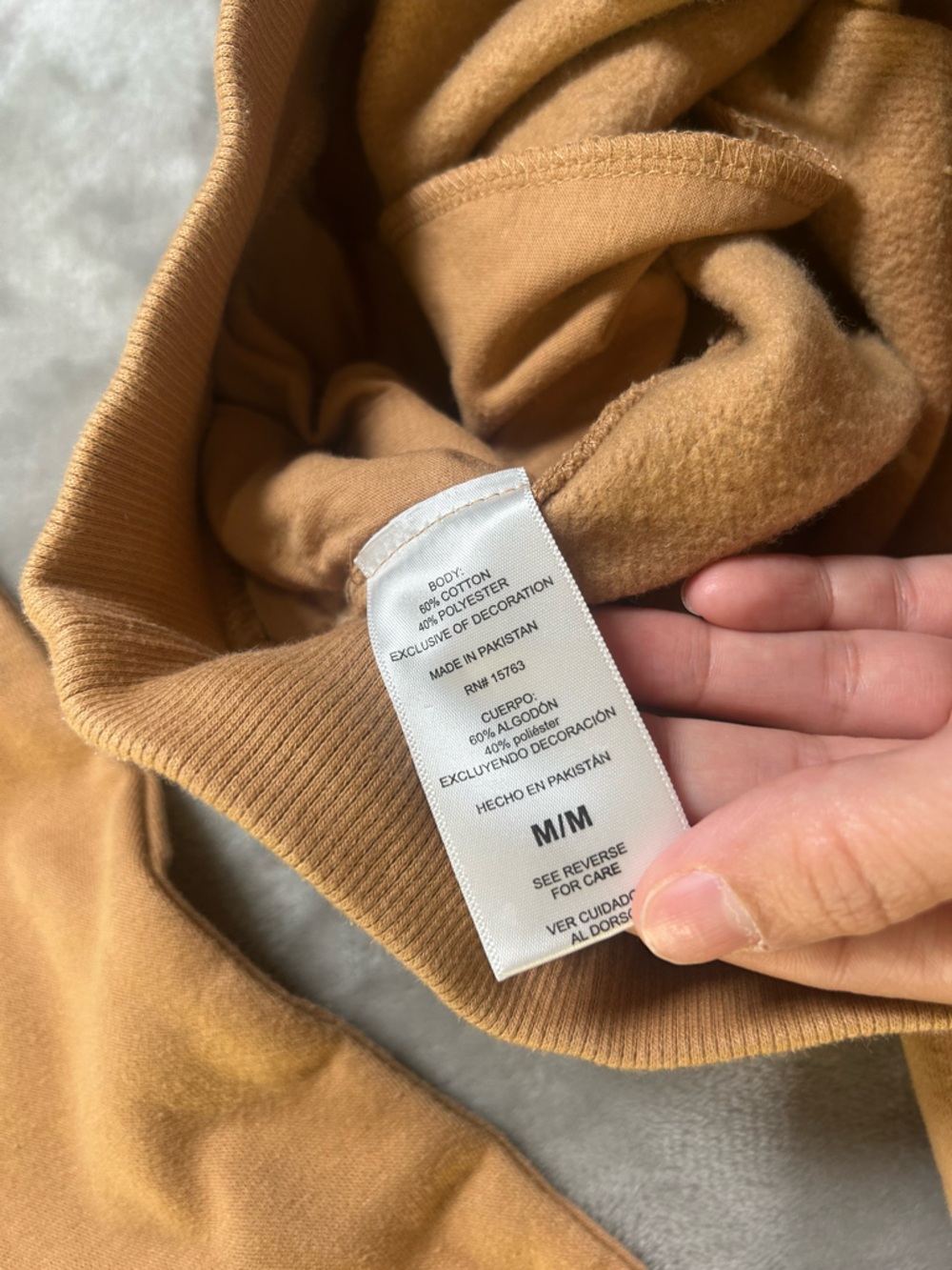 Champion Tan Drawstring Hoodie set - Picture 15 of 16